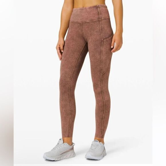 NWOT Lululemon Fast and Free HR Tight 25”  Iced Dye C34 - Picture 4 of 14